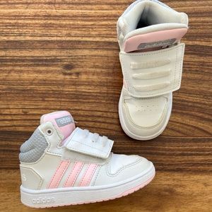 Adidas high tops toddler 8